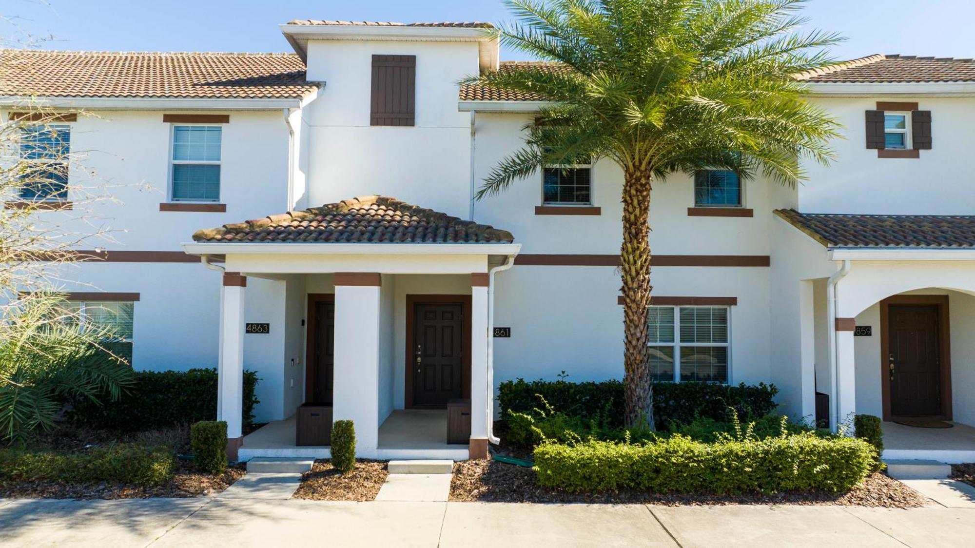 Four Bedrooms Townhome 4861 Kissimmee Exteriör bild